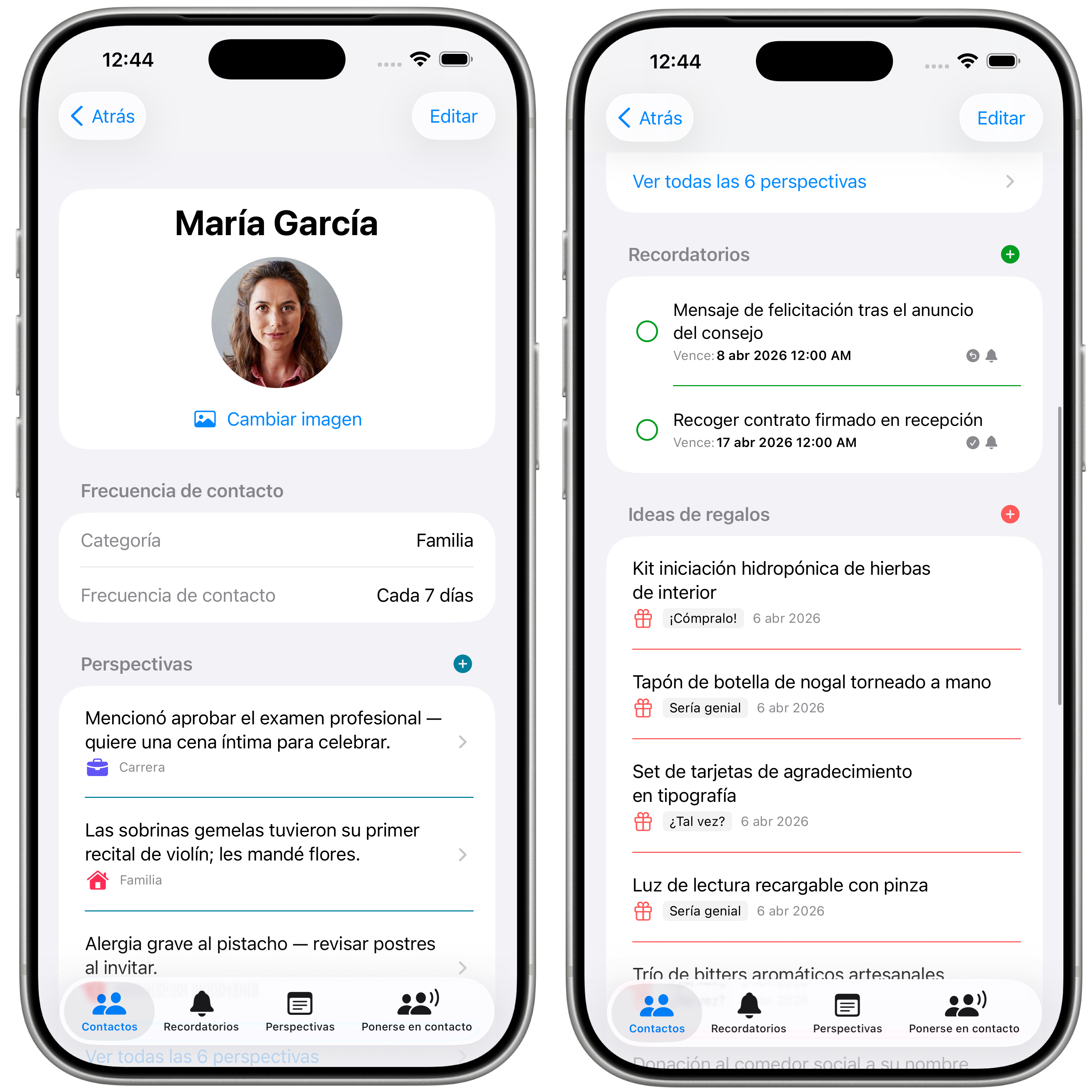 Contactilo: Apuntes