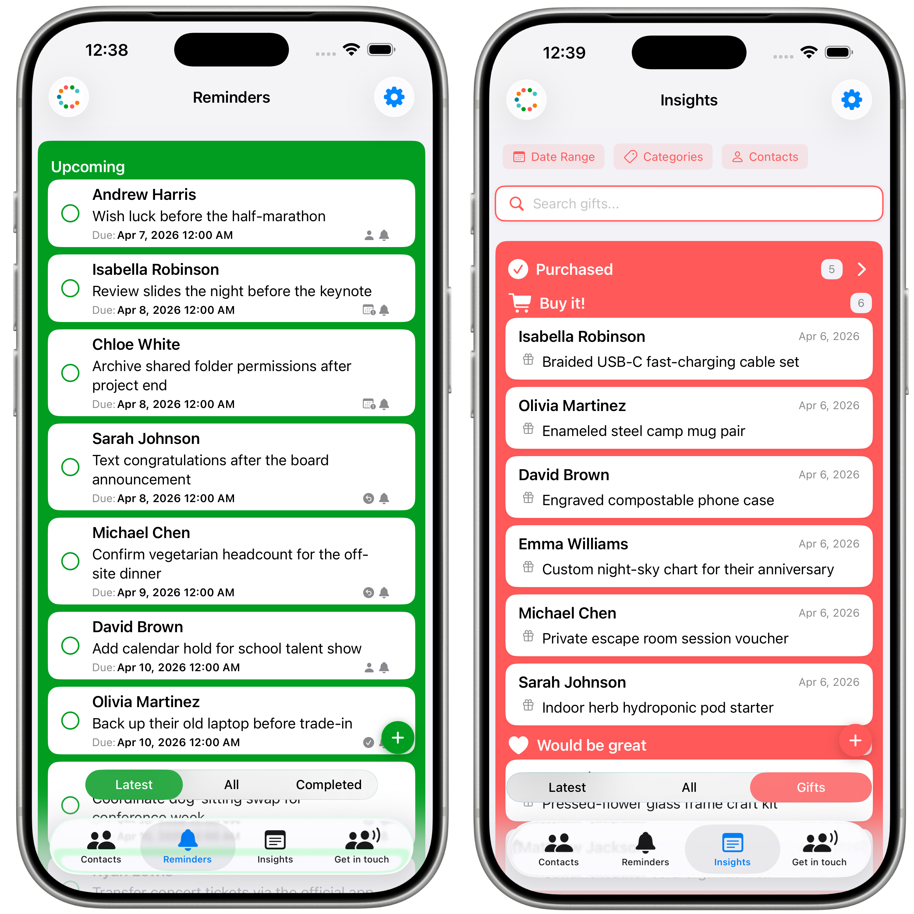 Contactilo: App screenshot 4