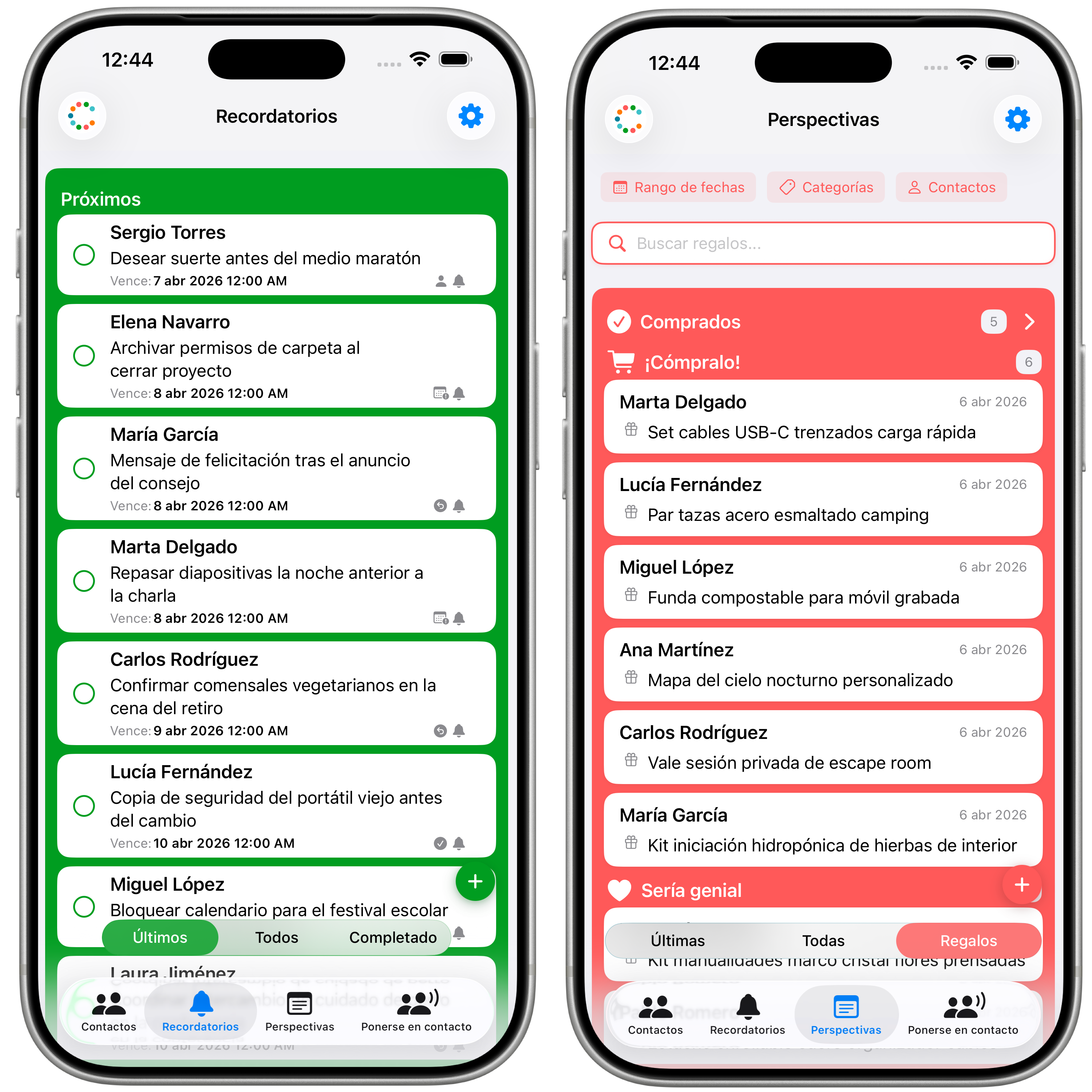 Contactilo: Captura de pantalla 4