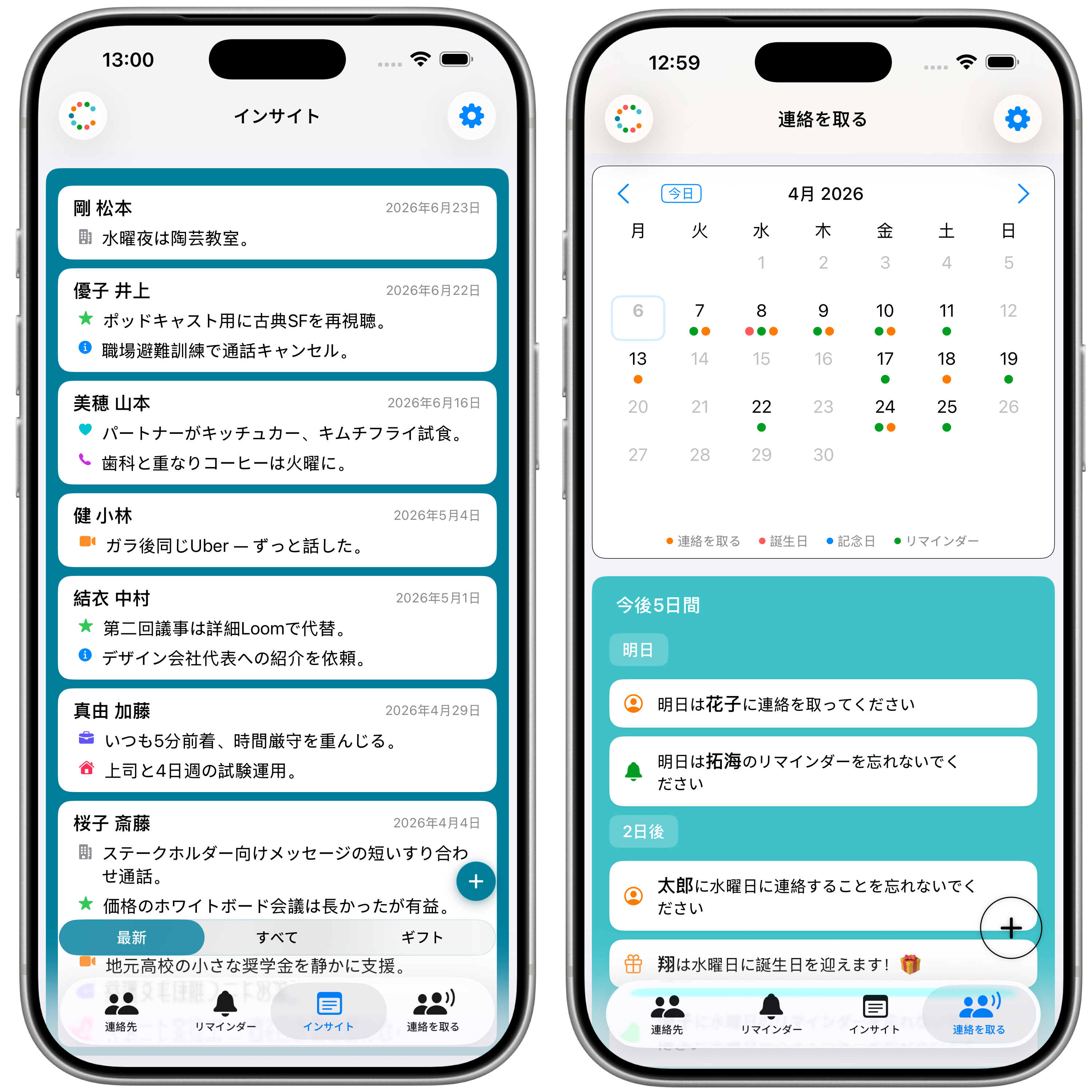 Contactilo: ギフトのアイデア
