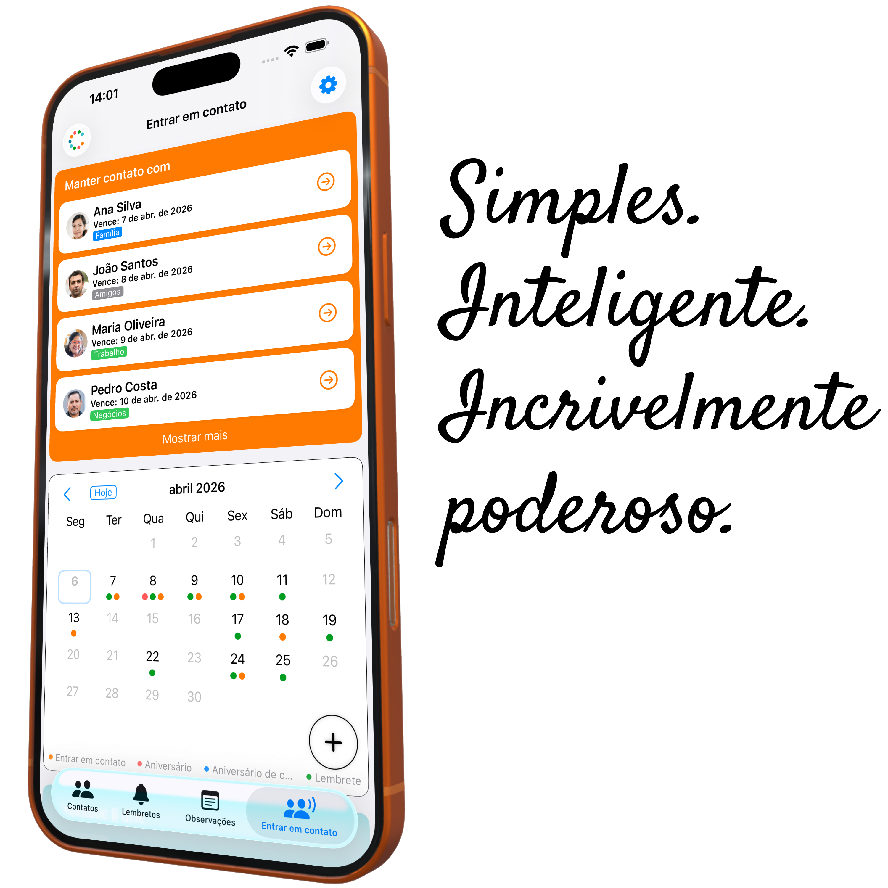 Contactilo: Entre em contato